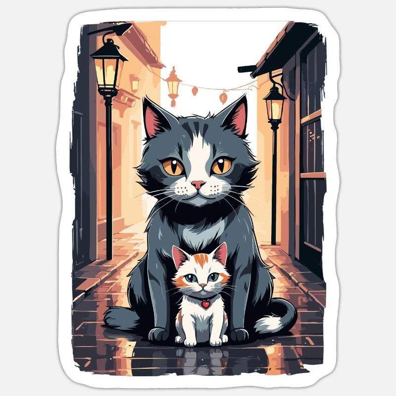 Sticker Größe S (10 x 10 cm) - 