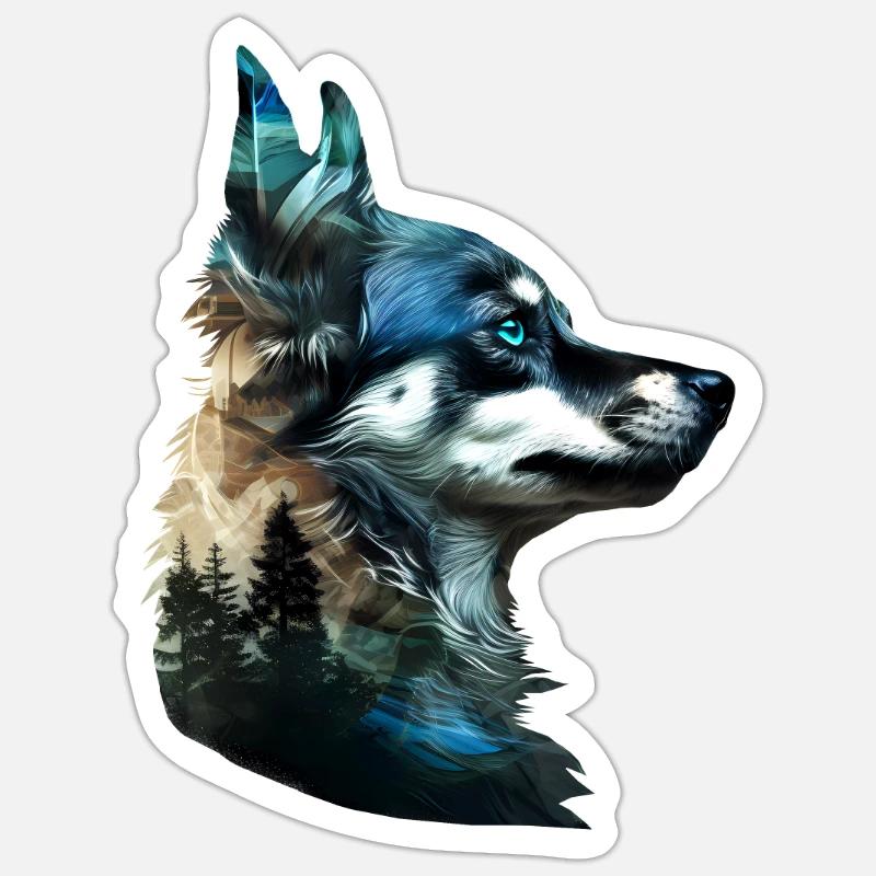 Sticker Größe S (10 x 10 cm) - 