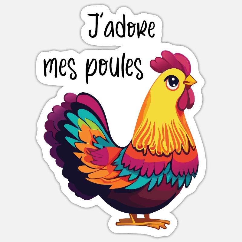 Sticker taille S (10 x 10 cm) - 
