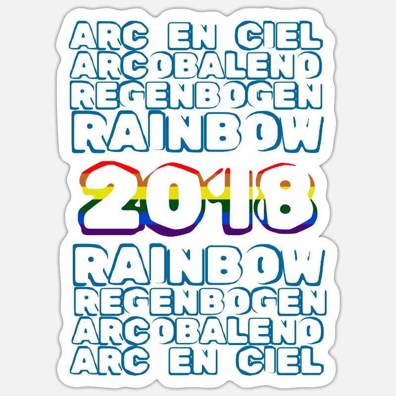 2018 - Sticker taille S (10 x 10 cm) - blanc mat