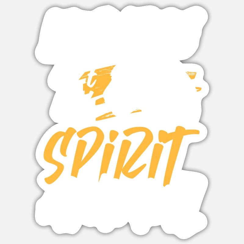 Léopard, Grand Chat, Prédateur - Sticker taille S (10 x 10 cm) - blanc mat