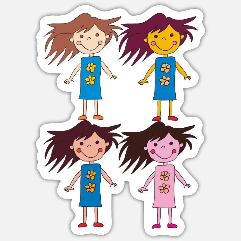 Sticker Größe S (10 x 10 cm) - 