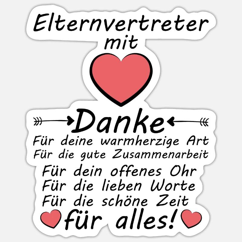 Sticker Größe S (10 x 10 cm) - 