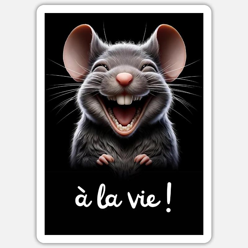 Sticker taille S (10 x 10 cm) - 