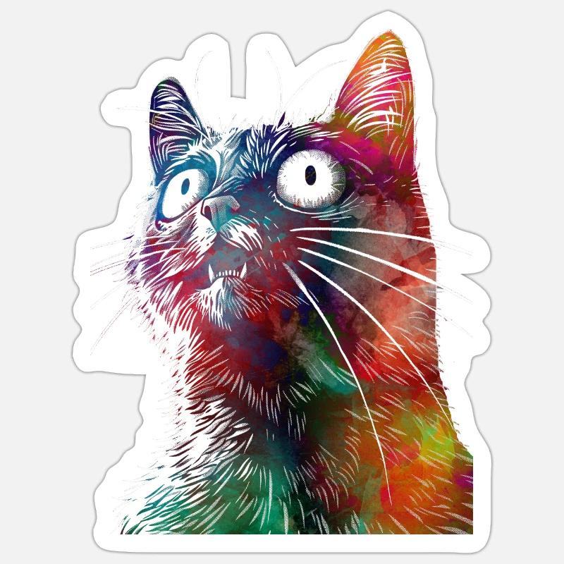 Sticker taille S (10 x 10 cm) - 