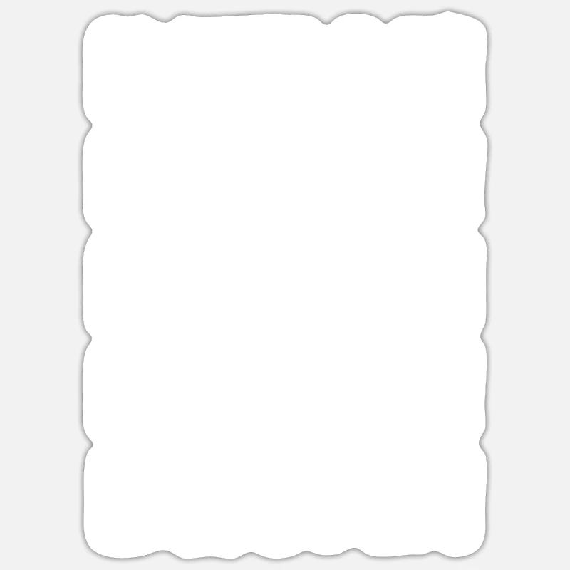 Dejan - Sticker taille S (10 x 10 cm) - blanc mat