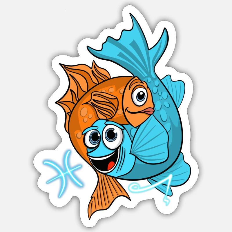 "Fish" Sticker size S (10 x 10 cm)