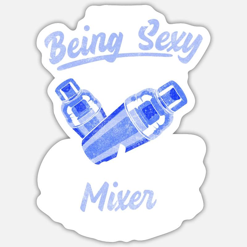 Cocktail Drinks Drinks Celebrations - Sticker size S (10 x 10 cm) - white matte