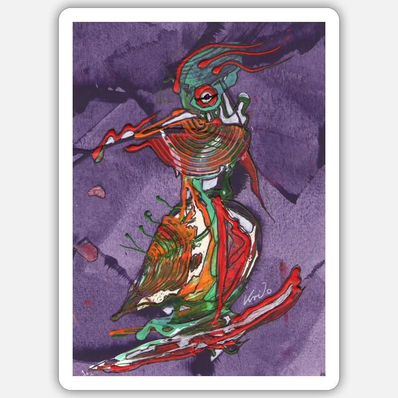 Sticker taille S (10 x 10 cm) - 