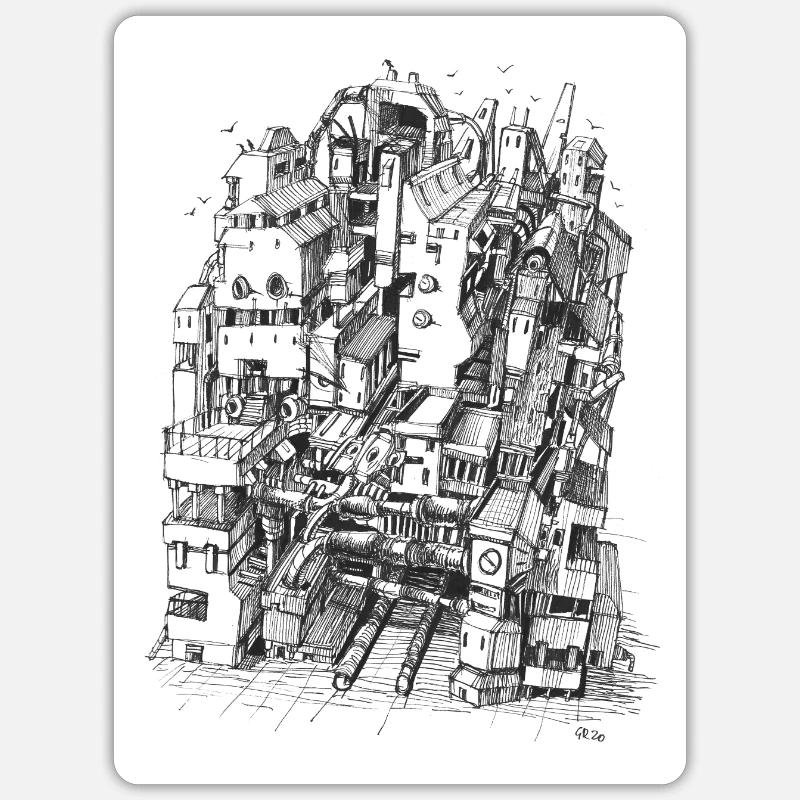 Sticker size S (10 x 10 cm) -