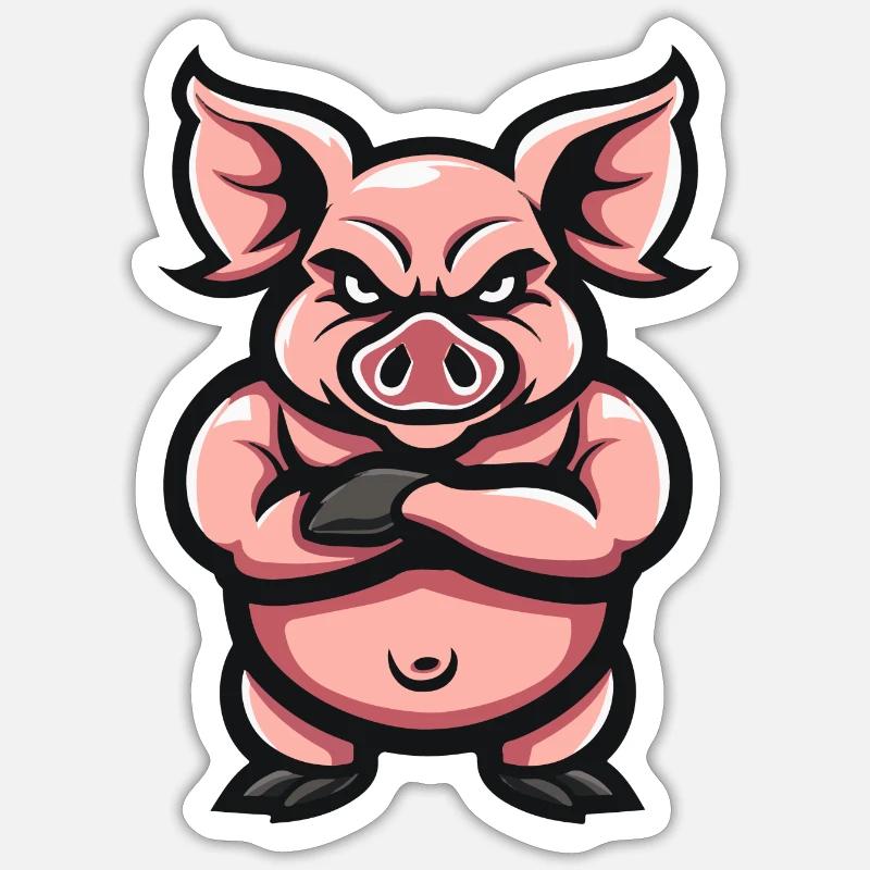 Sticker Größe S (10 x 10 cm) - 