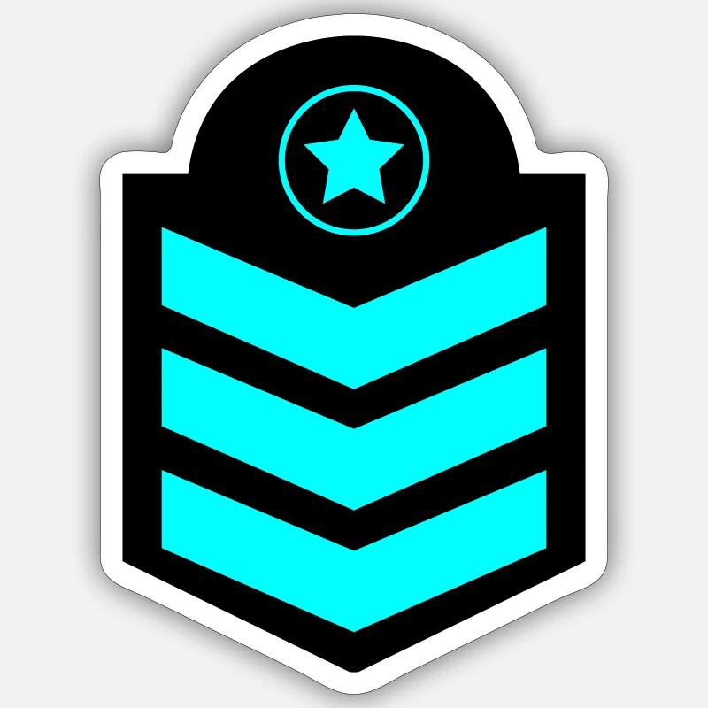 abzeichen Sticker Größe S (10 x 10 cm)