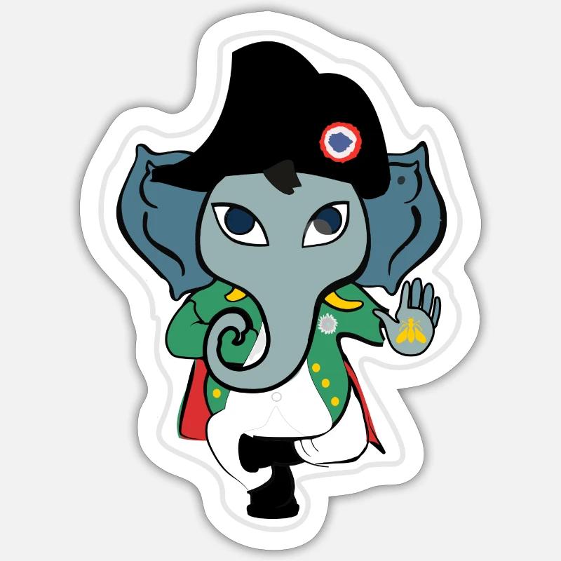 Sticker taille S (10 x 10 cm) - 