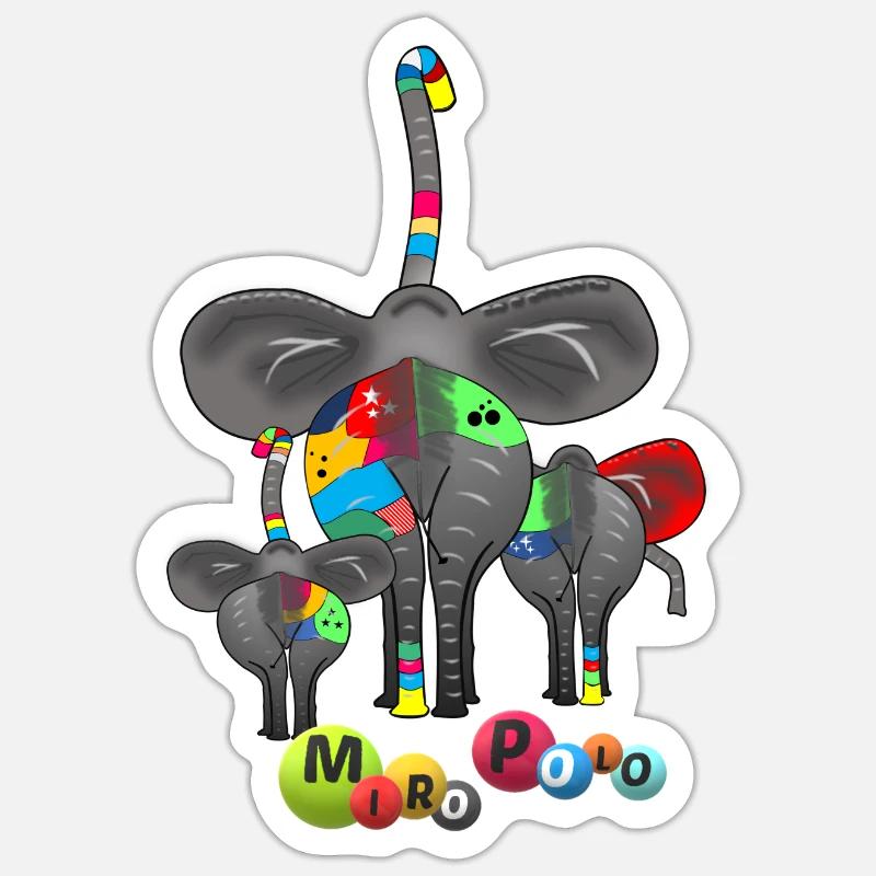 Sticker Größe S (10 x 10 cm) - 