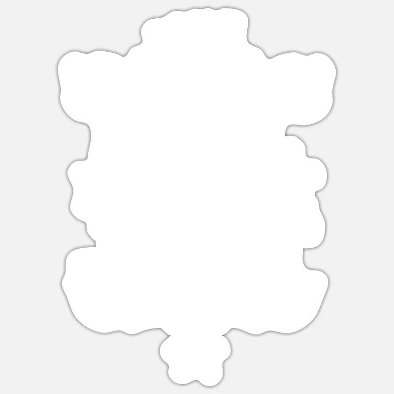 Pascal - Sticker size S (10 x 10 cm) - white matte
