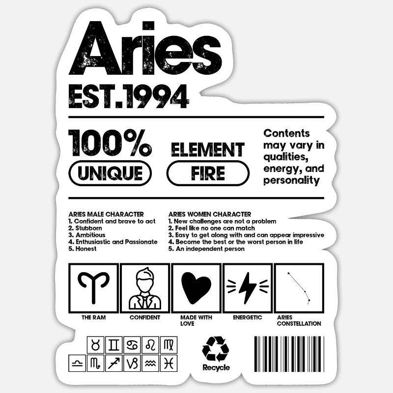 Sticker Größe S (10 x 10 cm) - 