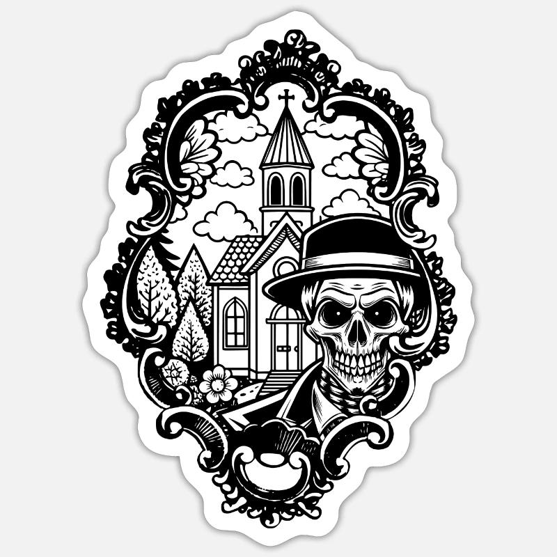 Sticker taille S (10 x 10 cm) - 