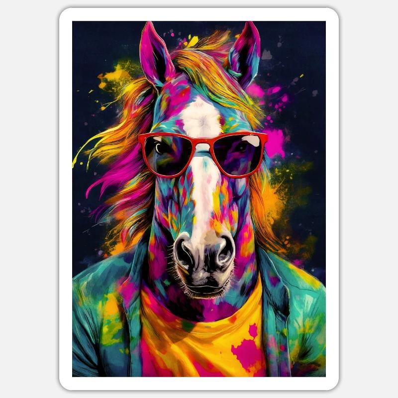 Sticker Größe S (10 x 10 cm) - 