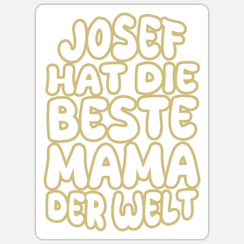 Don pour Joseph - Sticker taille S (10 x 10 cm) - blanc mat