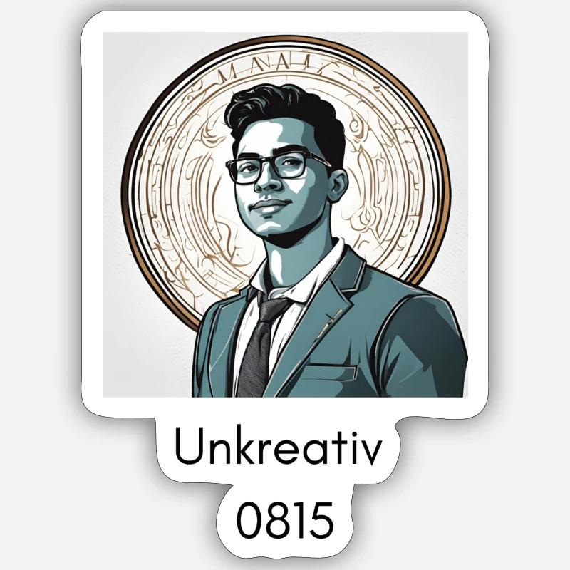Uncreative 2 Sticker size S (10 x 10 cm)