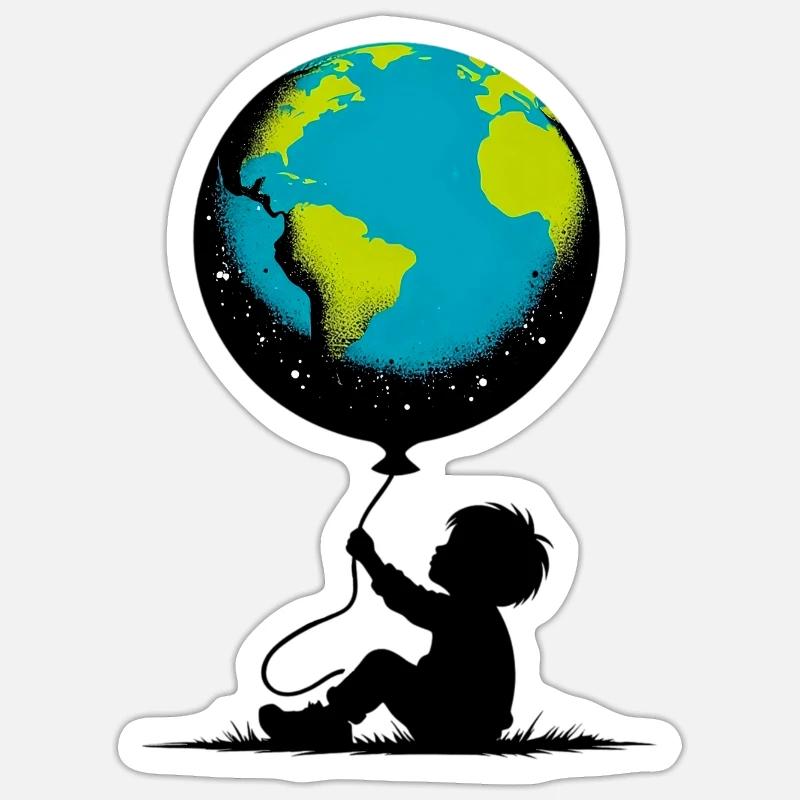 Sticker Größe S (10 x 10 cm) - 