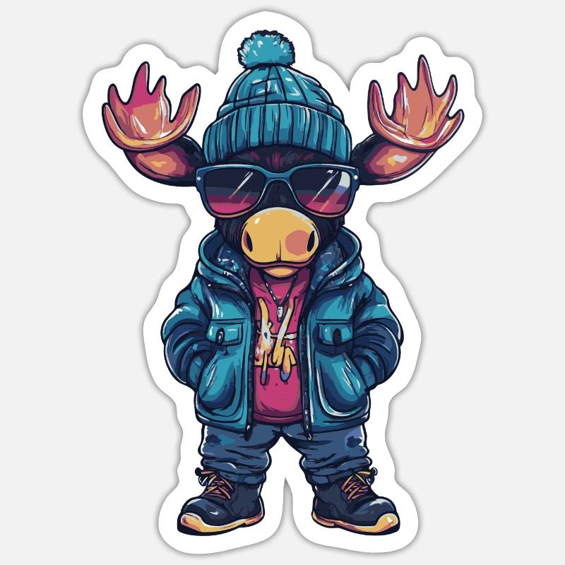 Sticker Größe S (10 x 10 cm) - 