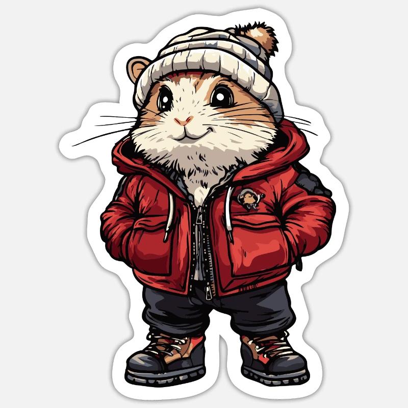 Sticker taille S (10 x 10 cm) - 