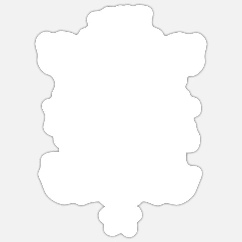 Gift for Kaspar - Sticker size S (10 x 10 cm) - white matte
