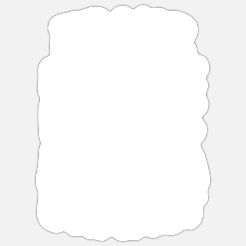 Franz - Sticker taille S (10 x 10 cm) - blanc mat