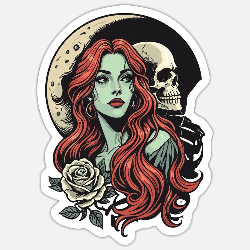 Dark Romance Sticker size S (10 x 10 cm)