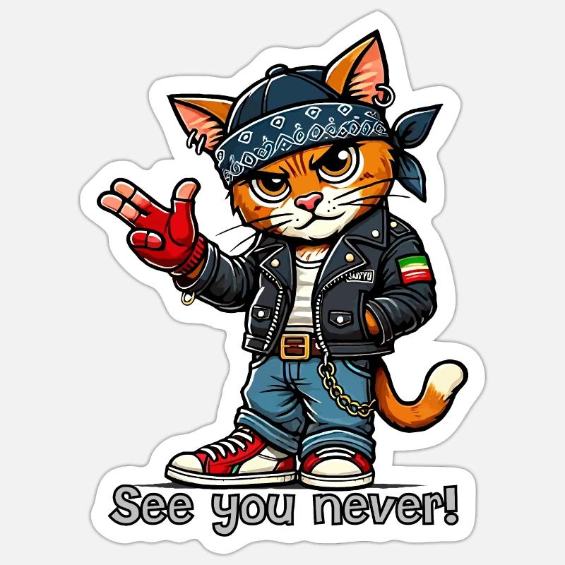 Sticker taille S (10 x 10 cm) - 