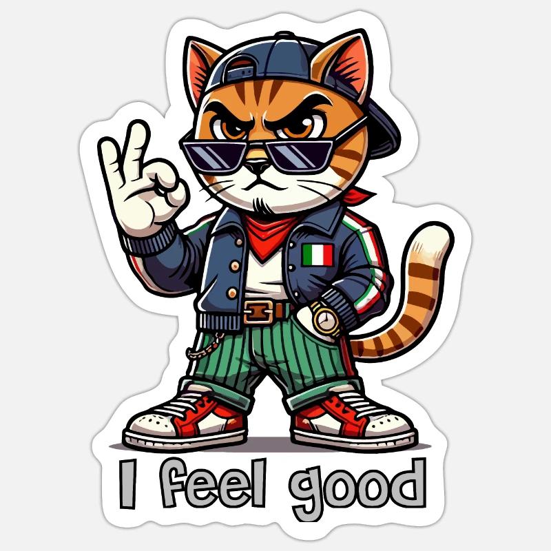 Sticker taille S (10 x 10 cm) - 