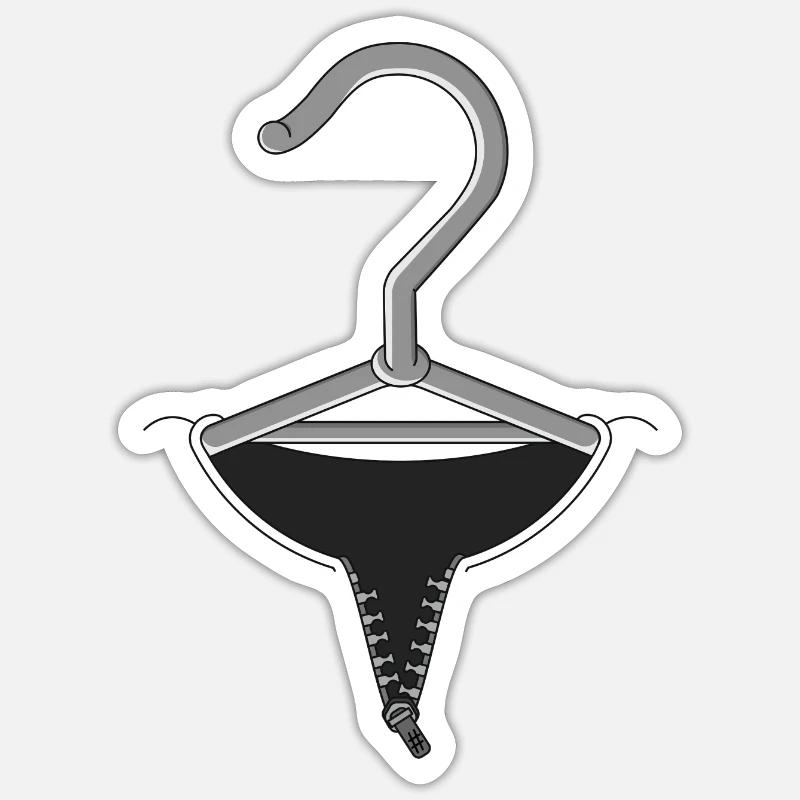 HEUTE BIN ich - Sticker Größe S (10 x 10 cm) - Mattweiß