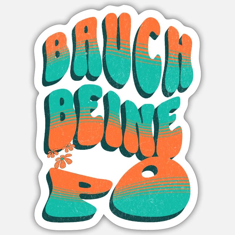Sticker Größe S (10 x 10 cm) - 
