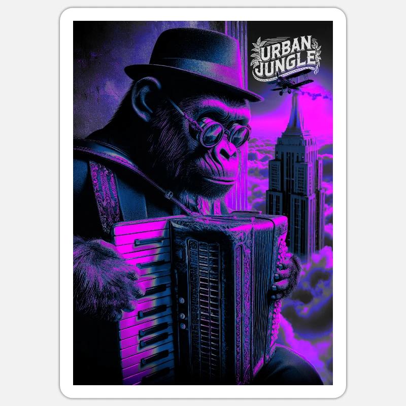 Sticker taille S (10 x 10 cm) - 