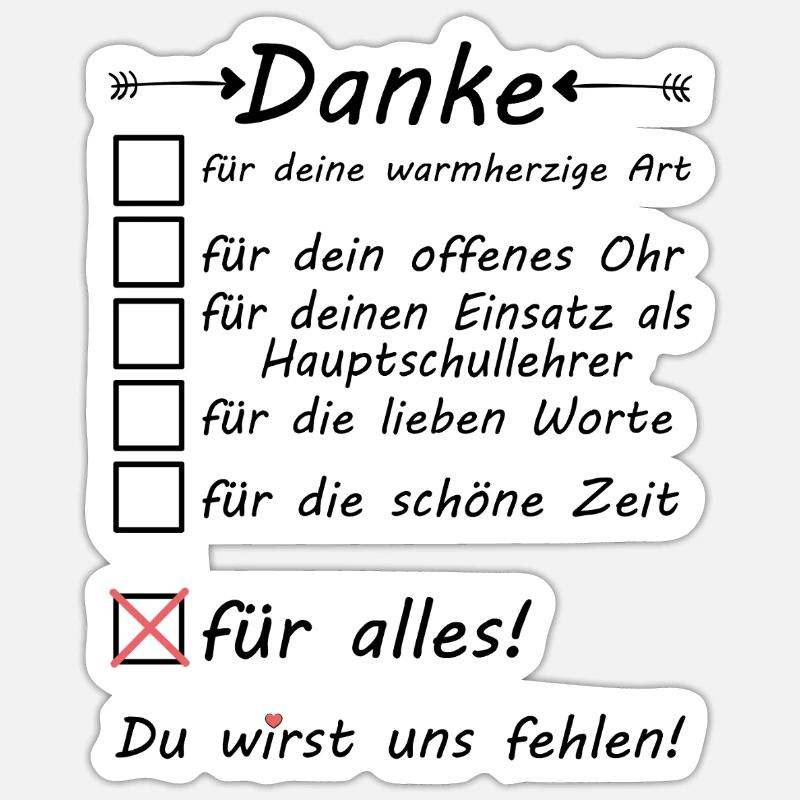 Sticker Größe S (10 x 10 cm) - 