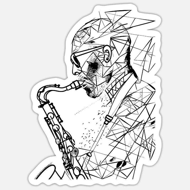 Sticker taille S (10 x 10 cm) - 