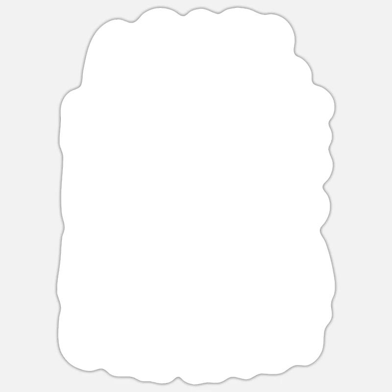 Asaël comme un dicton - Sticker taille S (10 x 10 cm) - blanc mat