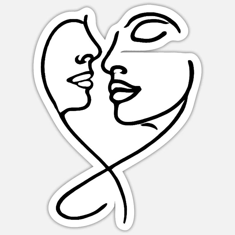 Sticker Größe S (10 x 10 cm) - 