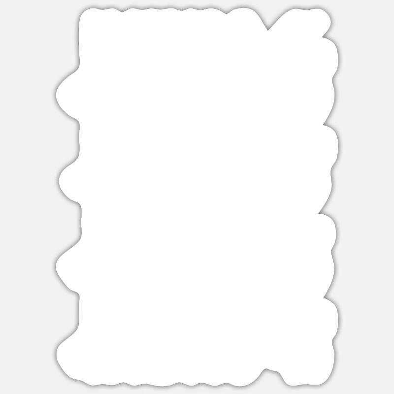 1982 1982 1982 - Sticker taille S (10 x 10 cm) - blanc mat
