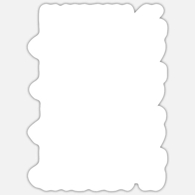 1992 1992 1992 - Sticker taille S (10 x 10 cm) - blanc mat