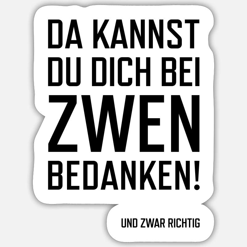 Sticker Größe S (10 x 10 cm) - 