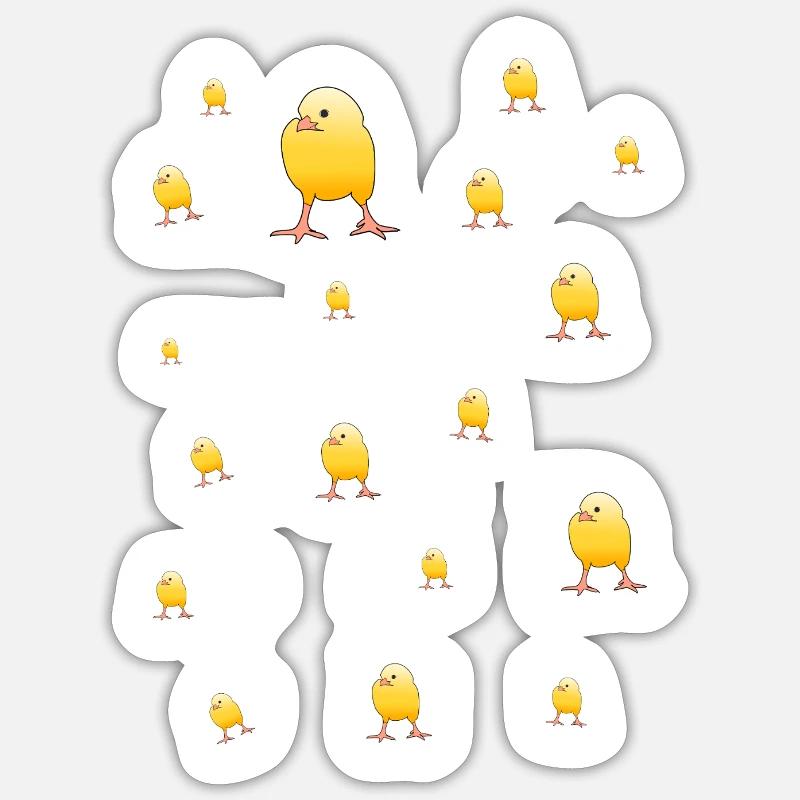 Sticker taille S (10 x 10 cm) - 