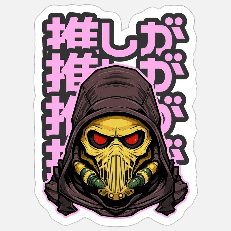 AFFRONTEZ LA TEMPÊTE ! Sticker taille S (10 x 10 cm)