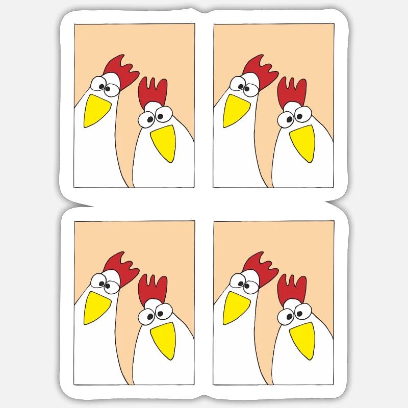 Sticker størrelse S (10 x 10 cm) -