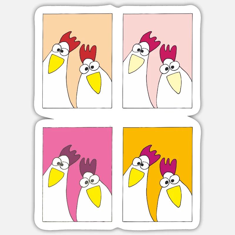 Sticker size S (10 x 10 cm) - 