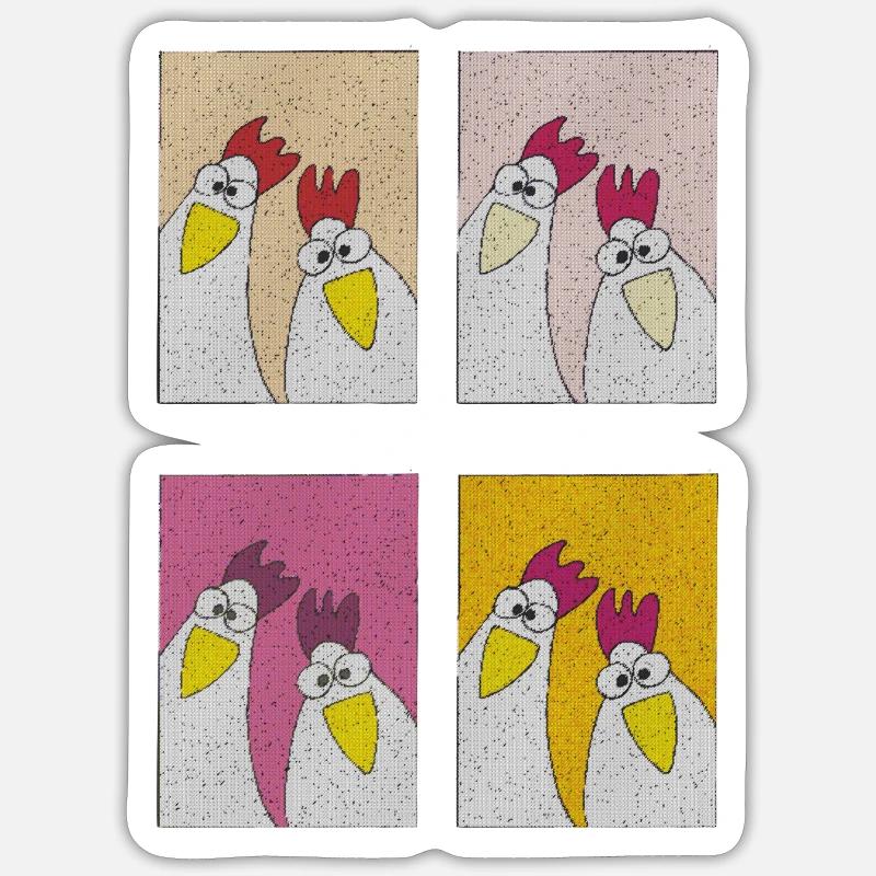 Sticker size S (10 x 10 cm) - 
