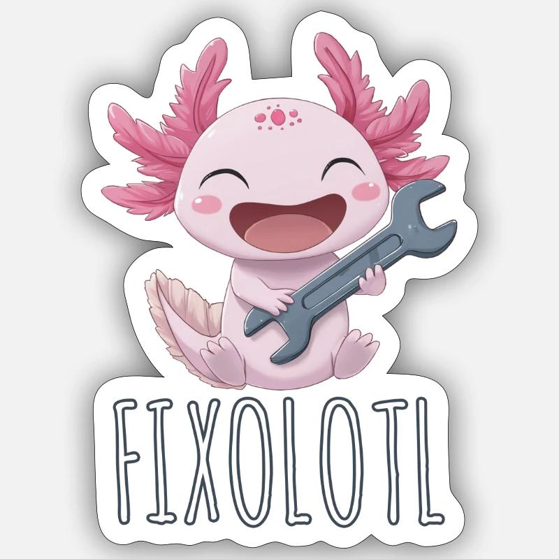 Mechanic of the Deep - Sticker size S (10 x 10 cm) - white matte
