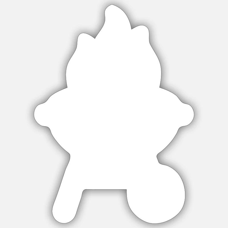 Icône du gril Sticker taille S (10 x 10 cm)