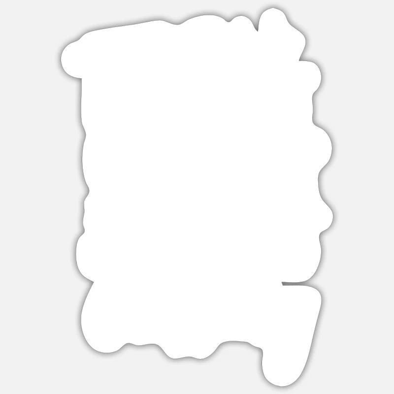 Todays Forecast Cake Decorating - Sticker size S (10 x 10 cm) - white matte
